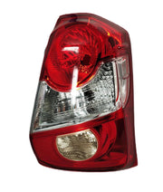 Red tail light for Toyota Etios Liva 2011-2020 with a clear, break-resistant glass and a chrome-colored lens.