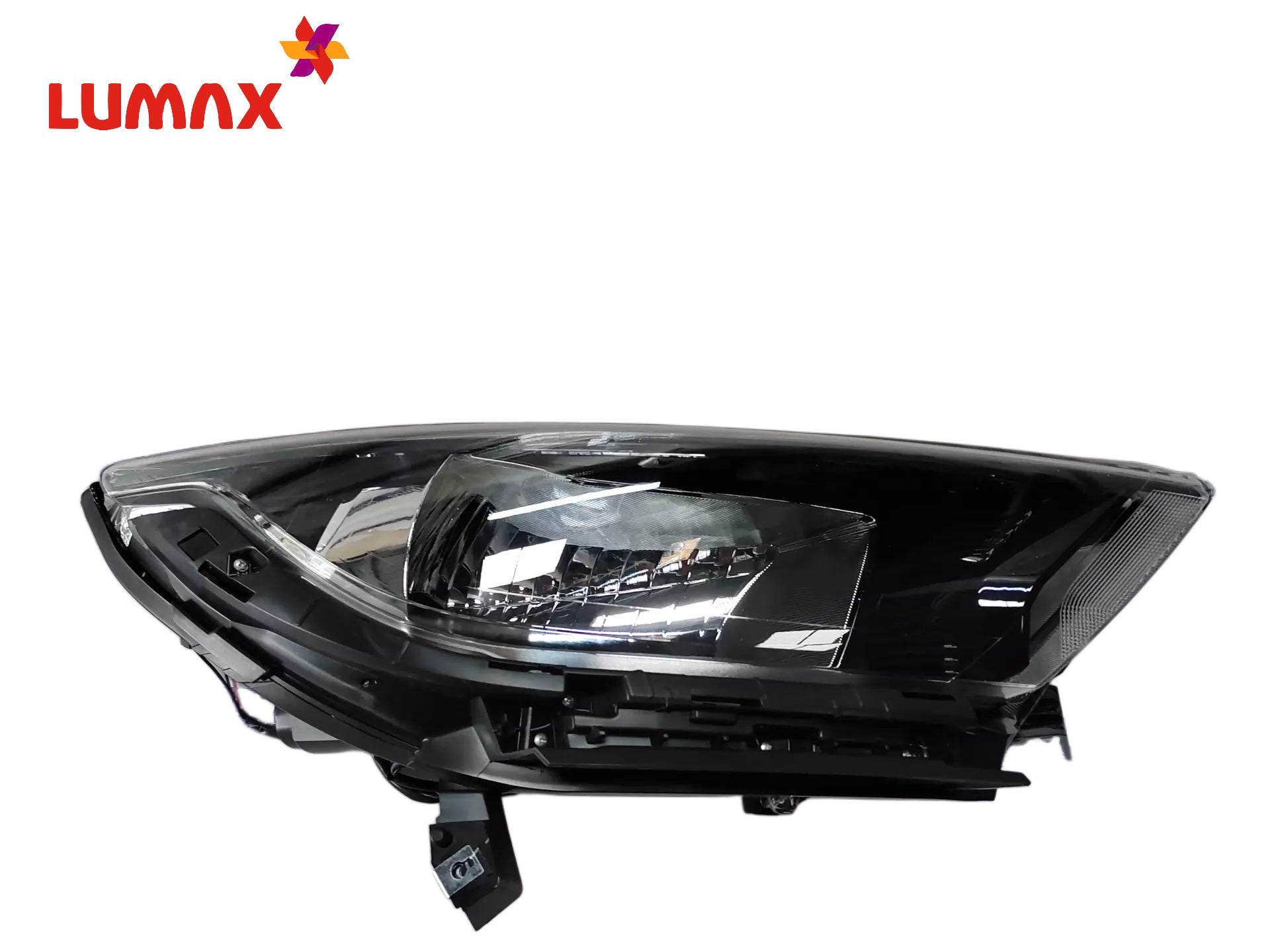 Tata Tiago headlight assembly with adjustable motor
Lumax headlight assembly Tata Tiago