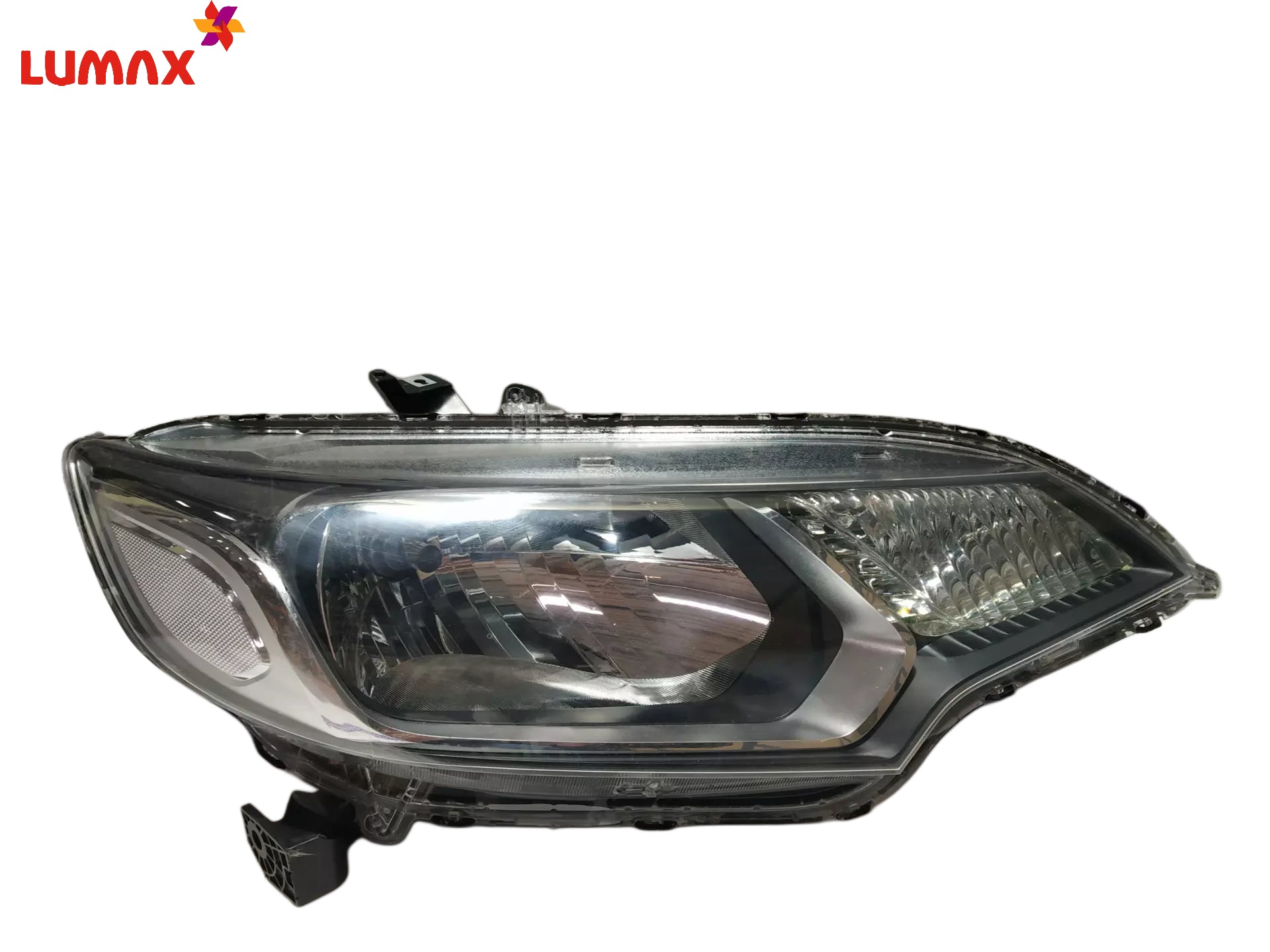 

Honda Jazz headlight with adjustable motor

Lumax headlamp for Honda Jazz
