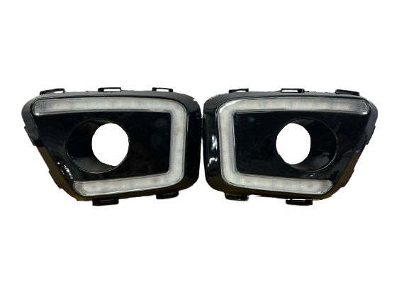 Mahindra Scorpio N LED fog lamp, Scorpio N DRL cover set, Mahindra Scorpio N fog lamp DRL, Scorpio N fog light cover, Mahindra Scorpio N front fog lamp