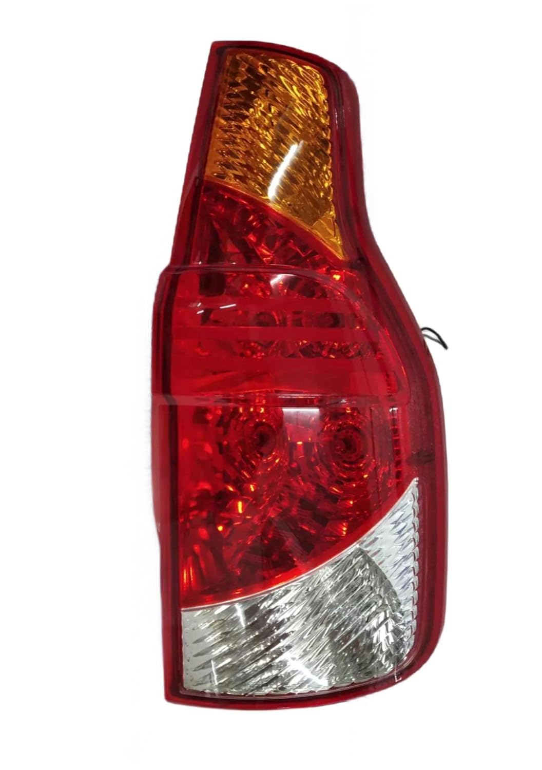 Red tail light for Mahindra Xylo Type 1 2009-2014 with a halogen bulb and a silver reflector.