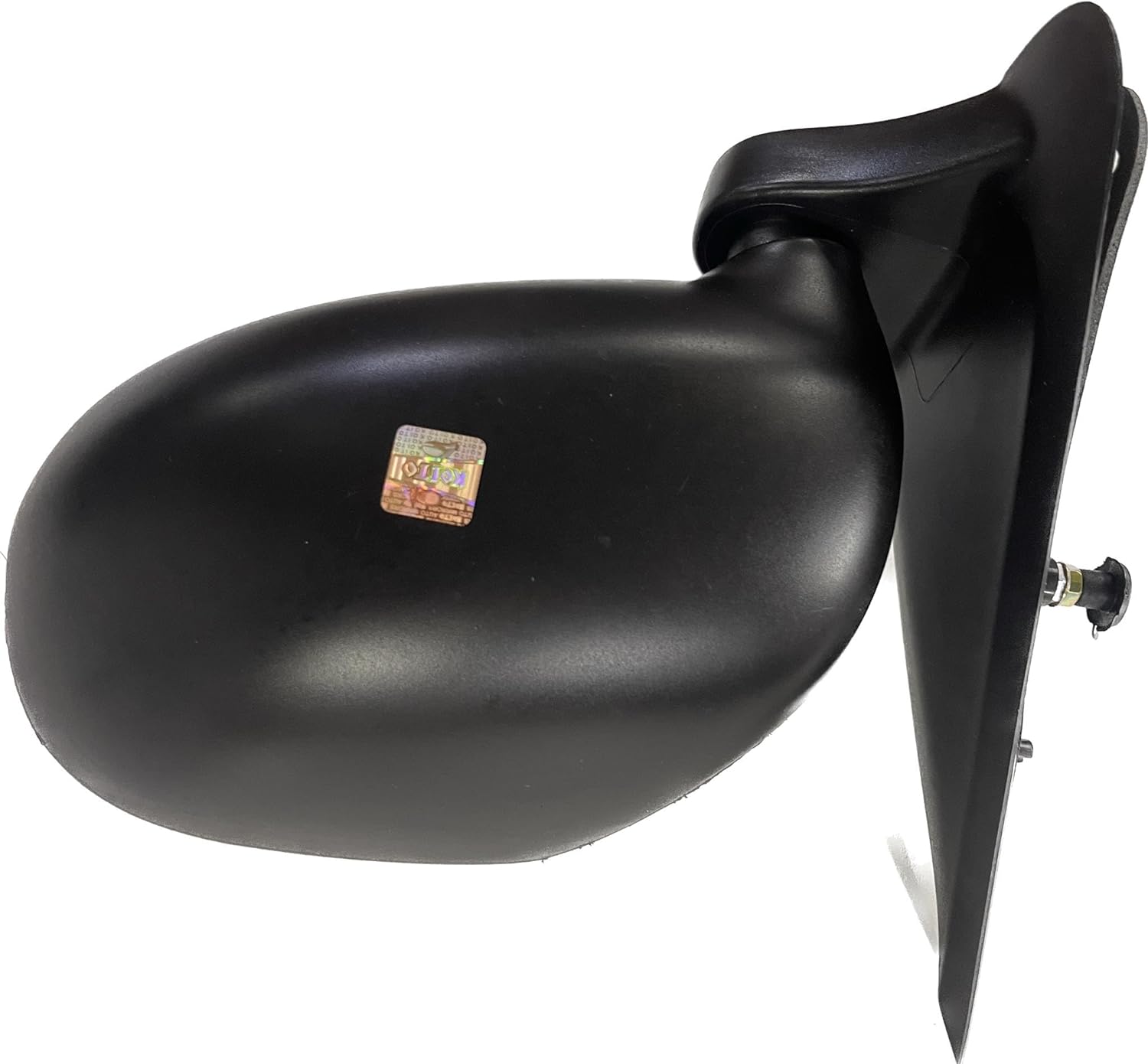 Black K D side mirror for Maruti Celerio 2022-onwards without motor indicator, showing the mirror in a folded position