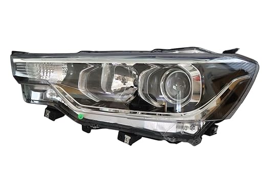 A pair of brand projector-style headlamps for Maruti Ertiga, showing both sides of the product with a clear lens design.