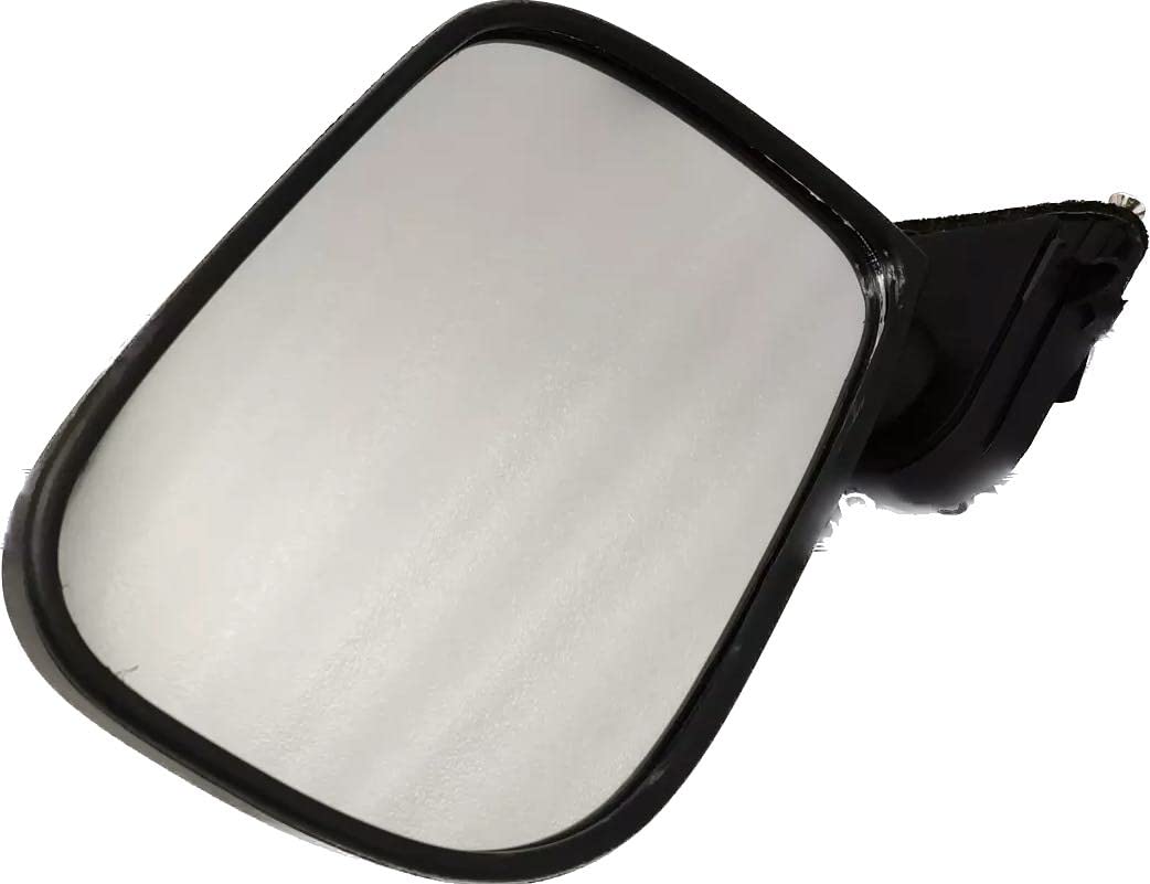 A black K D brand door mirror for a Maruti Wagonr 2010-2018 without shesh, showing the mirror glass and door mounting frame.