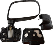 Side/Door mirror for Maruti Zen Estilo, black in color with door mount type.