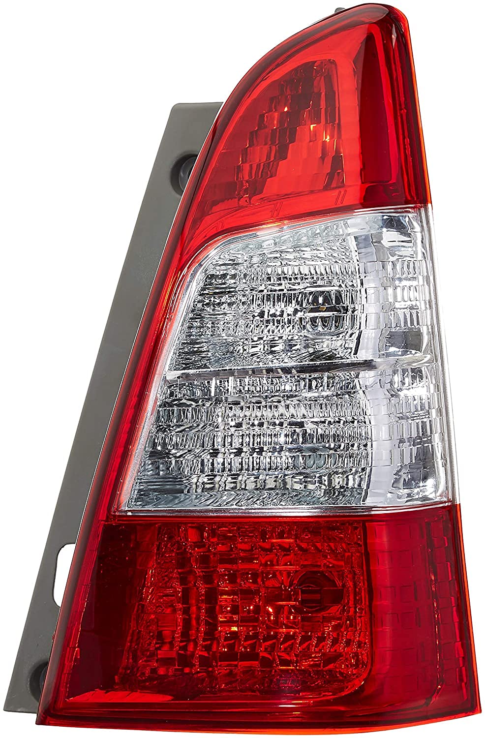 Rear tail light assembly for Toyota Innova Type 3, featuring red and white colors with a breakproof glass and hard coated lens.