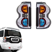 Scorpio S10 tail light with blue indicator