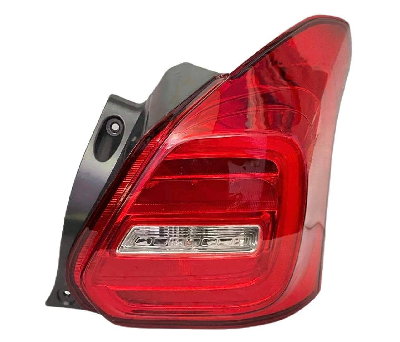 Red tail light for a Maruti Suzuki Swift vehicle, showcasing the brake light and reverse light sections.