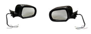 K D Side/Door Mirror for Renault Duster/Verito/Terrano Motor With Indicator  & Coupler (Black)