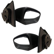 A pair of black door mirrors for Renault Triber, designed to be mounted on the vehicle's doors.