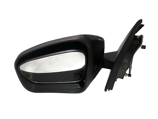 A pair of black door mirrors for Renault Triber, designed to be mounted on the vehicle's doors.