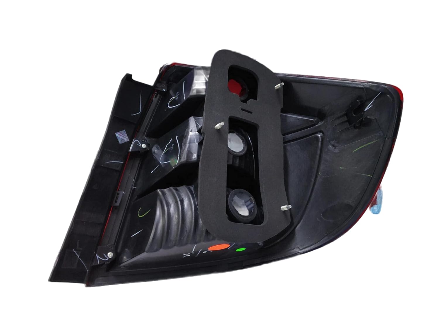 A red and clear tail light for a Maruti SX4 vehicle, showcasing the brake light and reverse light components.