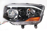 A Mahindra Scorpio car headlight without projector, featuring a halogen bulb and waterproof design.