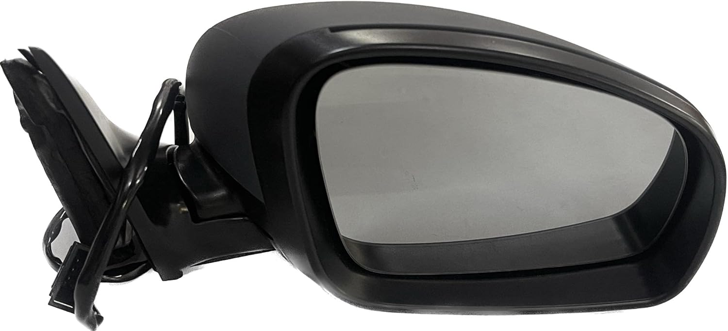 Black KD brand side door mirror for Skoda Fabia motor without indicator.
