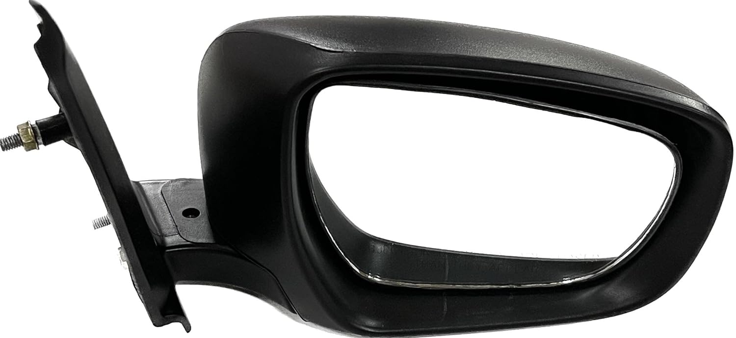 Black side rear view door mirror for Maruti Swift Type 4 2018-onwards non-adjustable model.