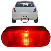 Rear bumper light for Maruti Swift, showing the location on the car and the product itself