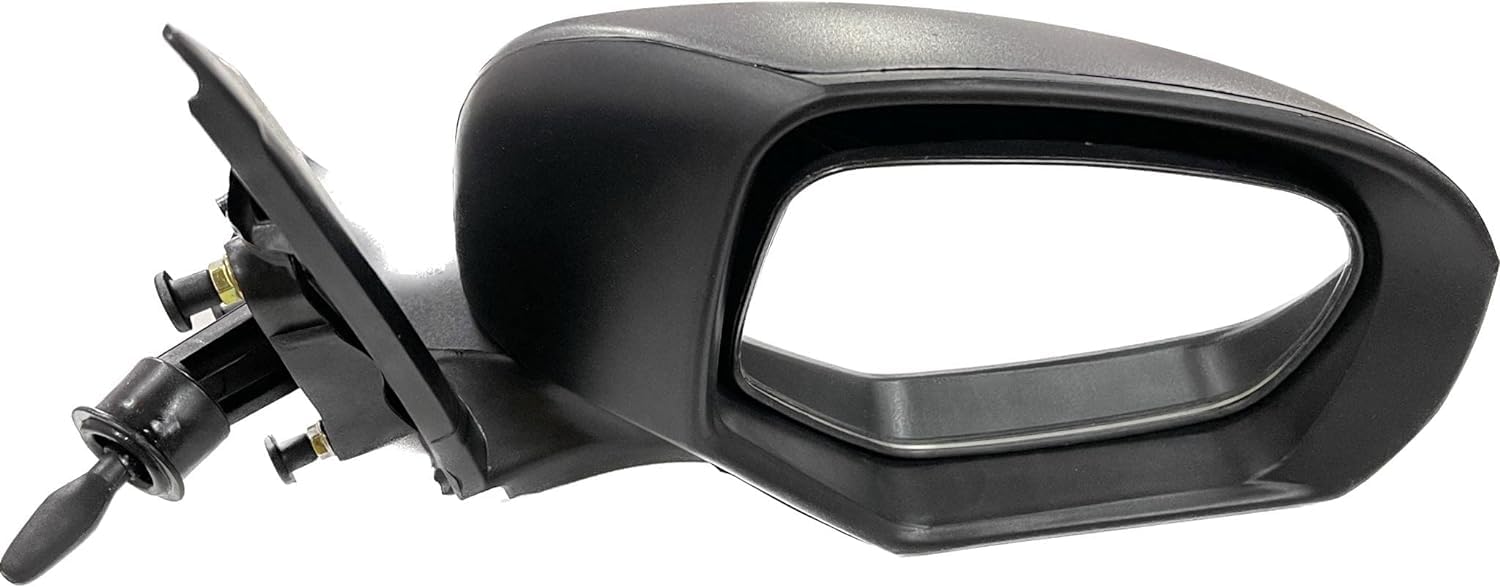 Manual adjustable side mirror for Maruti Swift and Dzire, with a black housing and a turn signal indicator.