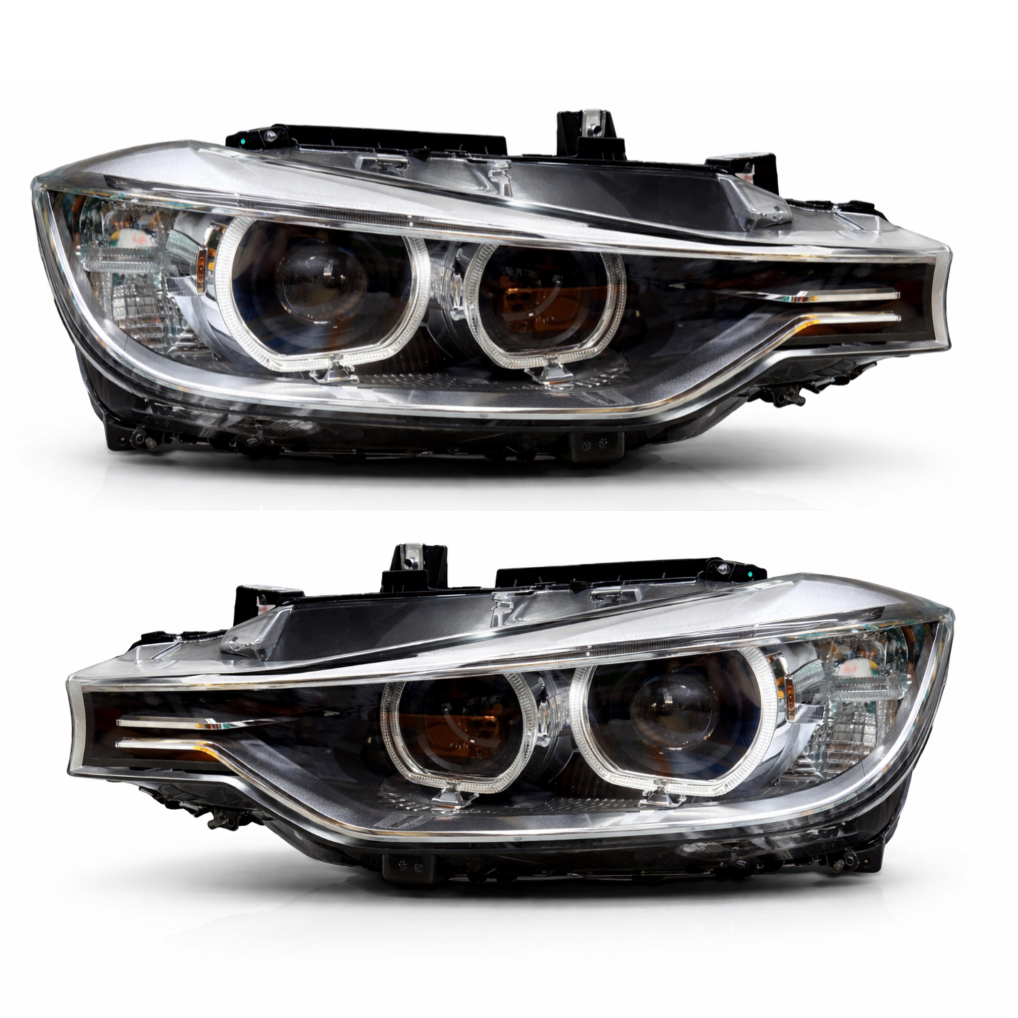 Headlight Assembly For BMW 3 Series F30 (2012-14) (HID+LED)