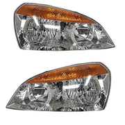 Tata Indigo headlight  SET with yellow tint