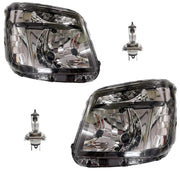 Intra black headlight assembly