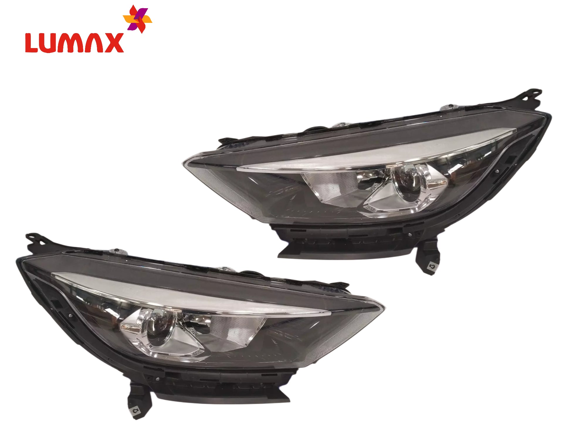 Tata Tiago headlight assembly with adjustable motor
Lumax headlight assembly Tata Tiago