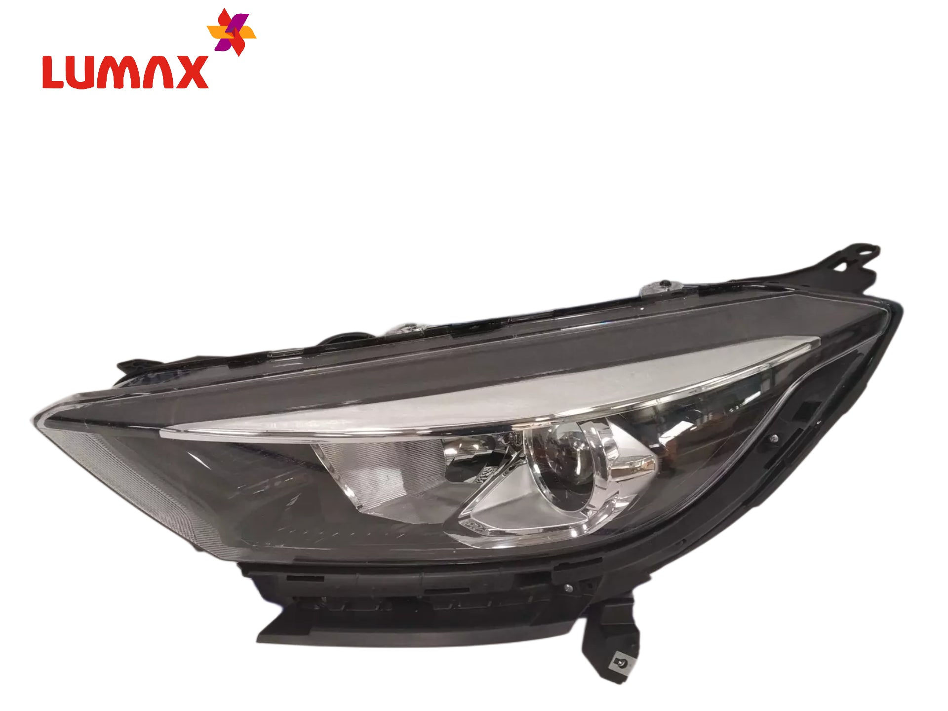 Tata Tiago headlight assembly with adjustable motor
Lumax headlight assembly Tata Tiago
