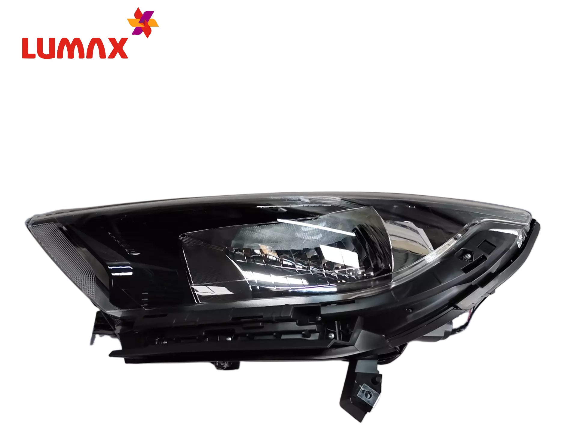 Tata Tiago headlight assembly with adjustable motor
Lumax headlight assembly Tata Tiago