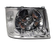 A silver K D headlight for Tata Sumo Victa, showing the front view with the bulb and reflector visible.