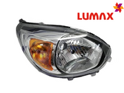 LUMAX Headlight Assembly For Maruti Suzuki Alto 800 Type 2  2016- Present (With Adjustable Motor) - Halogen