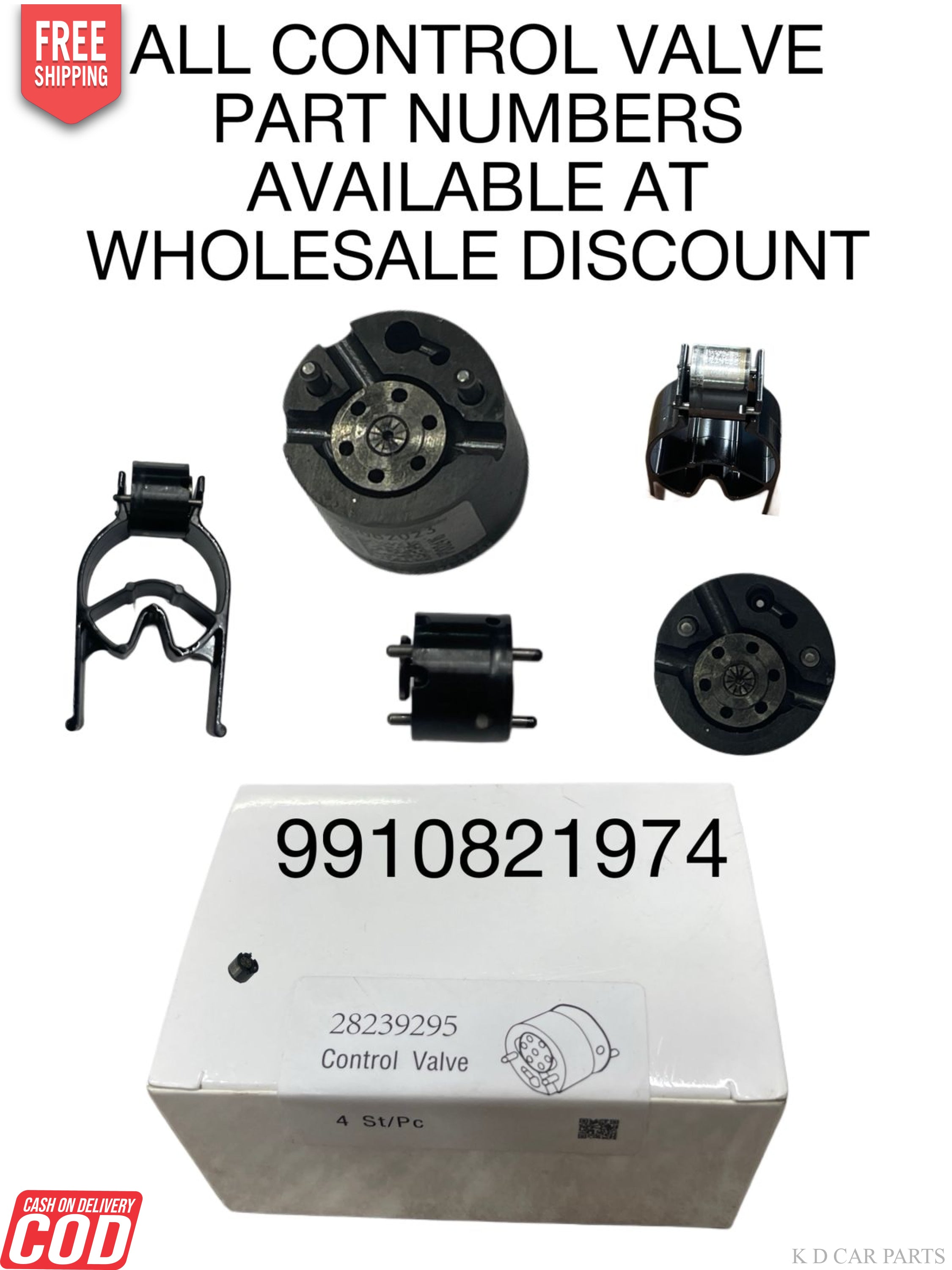 ALL CONTROL VALVE PART NUMBERS AVAILABLE AT WHOLESALE DISCOUNT 9910821974 CAR PART