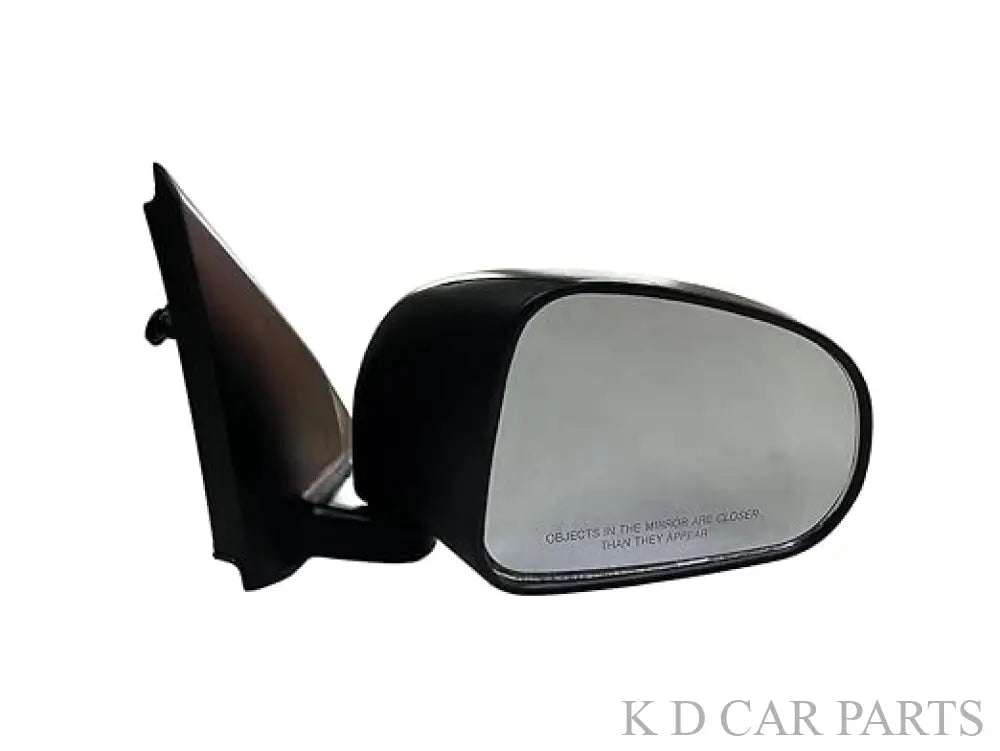 A pair of black door/side mirrors for Alto K10 (2020-Onwards) Basic Ordinary model.