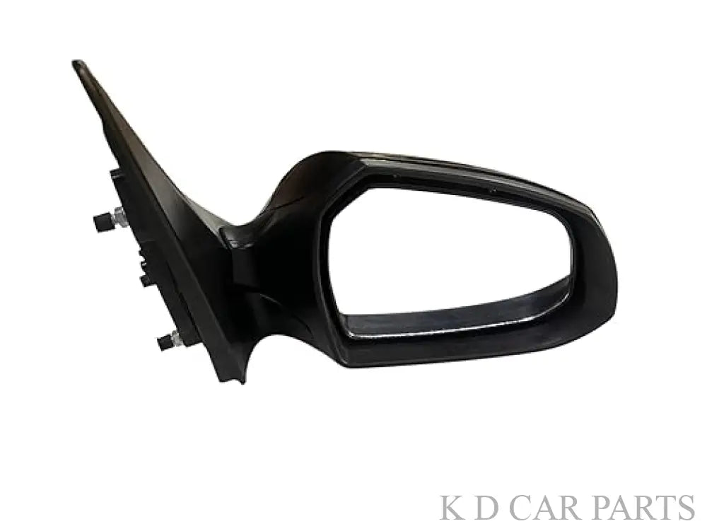 A pair of black motorised door mirrors for Hyundai Aura.