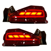fortuner back bumper reflector light