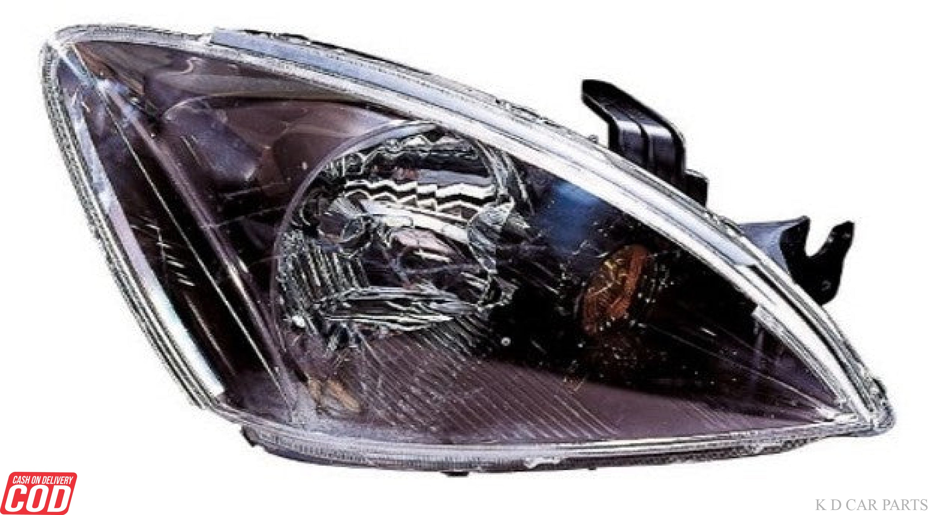 Lancer Cedia automotive lighting, Mitsubishi Lancer body parts, Cedia black headlight replacement, Mitsubishi Lancer Cedia head lamp housing