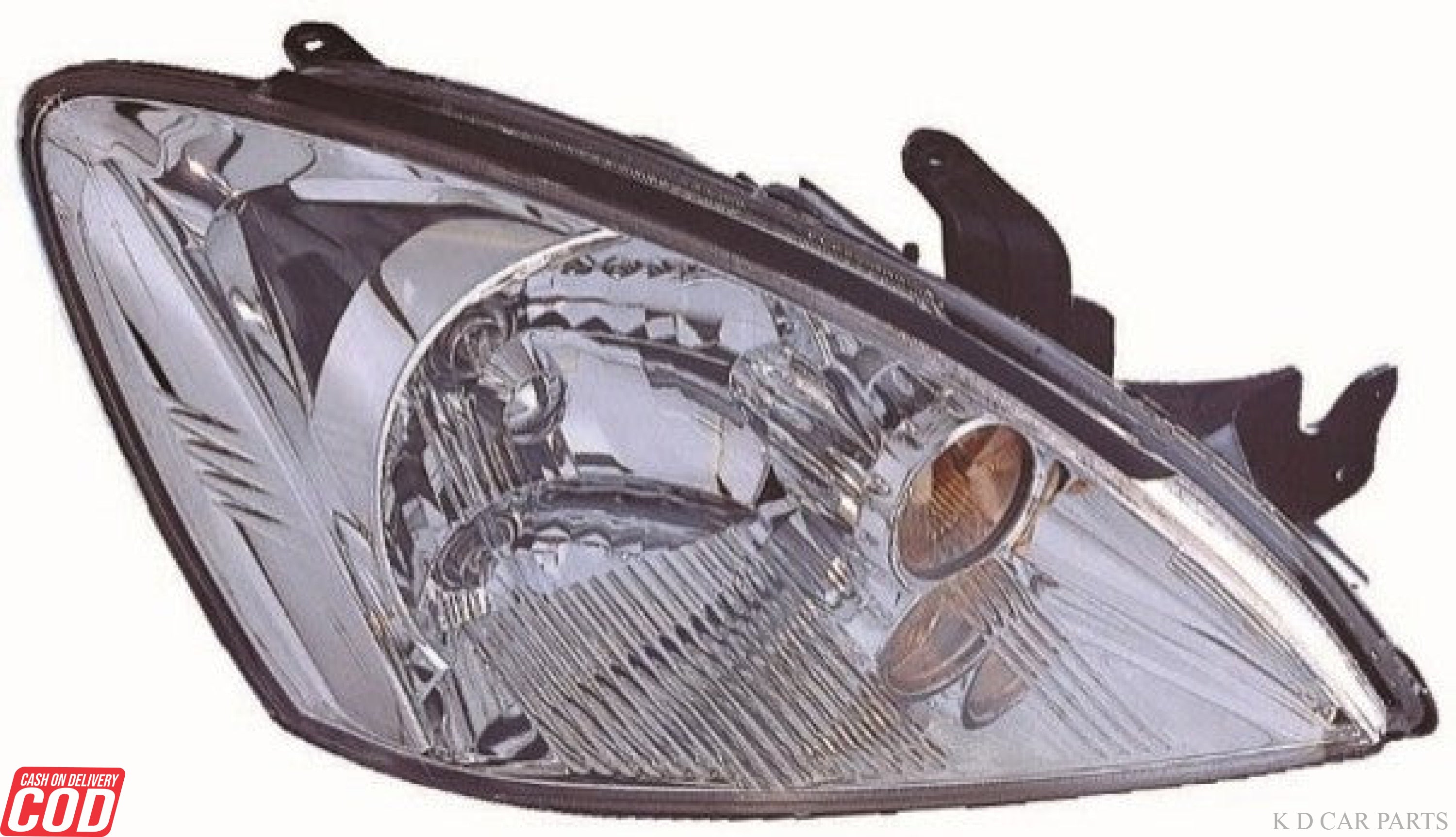 Mitsubishi Lancer Cedia chrome headlight assembly, Lancer Cedia chrome head lamp, Mitsubishi Lancer Cedia front light unit, Lancer Cedia chrome front lamp, Mitsubishi Lancer Cedia spare parts