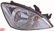 Lancer Cedia automotive lighting, Mitsubishi Lancer body parts, Cedia chrome headlight replacement, housing, Lancer Cedia front lighting assembly