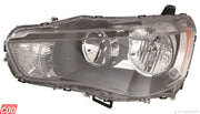 Mitsubishi Outlander T-2 headlight assembly, Outlander T2 head lamp,  Outlander T-2 headlight replacement, Mitsubishi Outlander spare parts, Outlander automotive lighting,