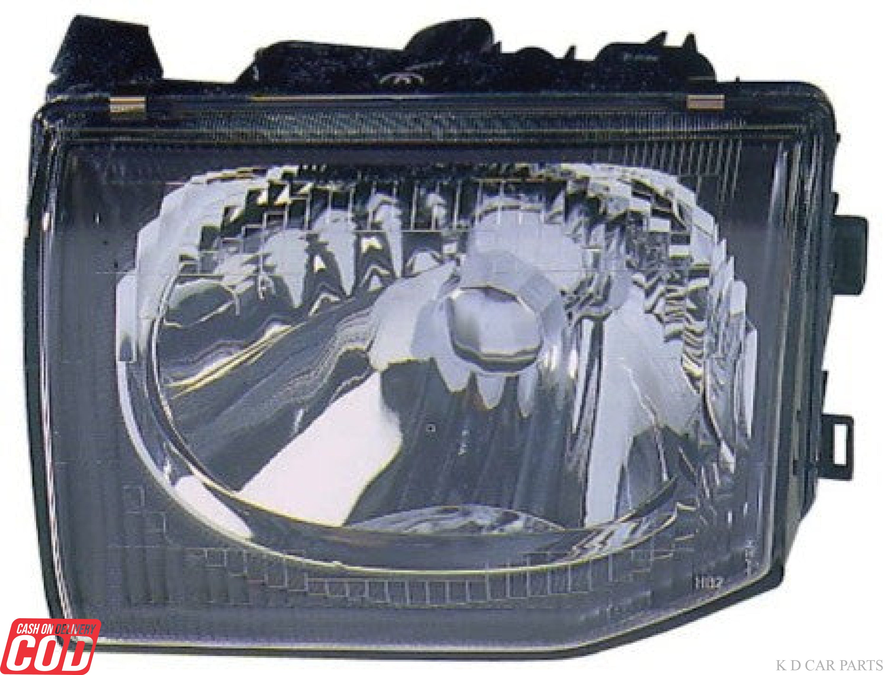 Mitsubishi Pajero Montero body parts, Pajero Montero V33 front lamp assembly, Mitsubishi Montero V33 black headlight, Pajero Montero V33 head light housing