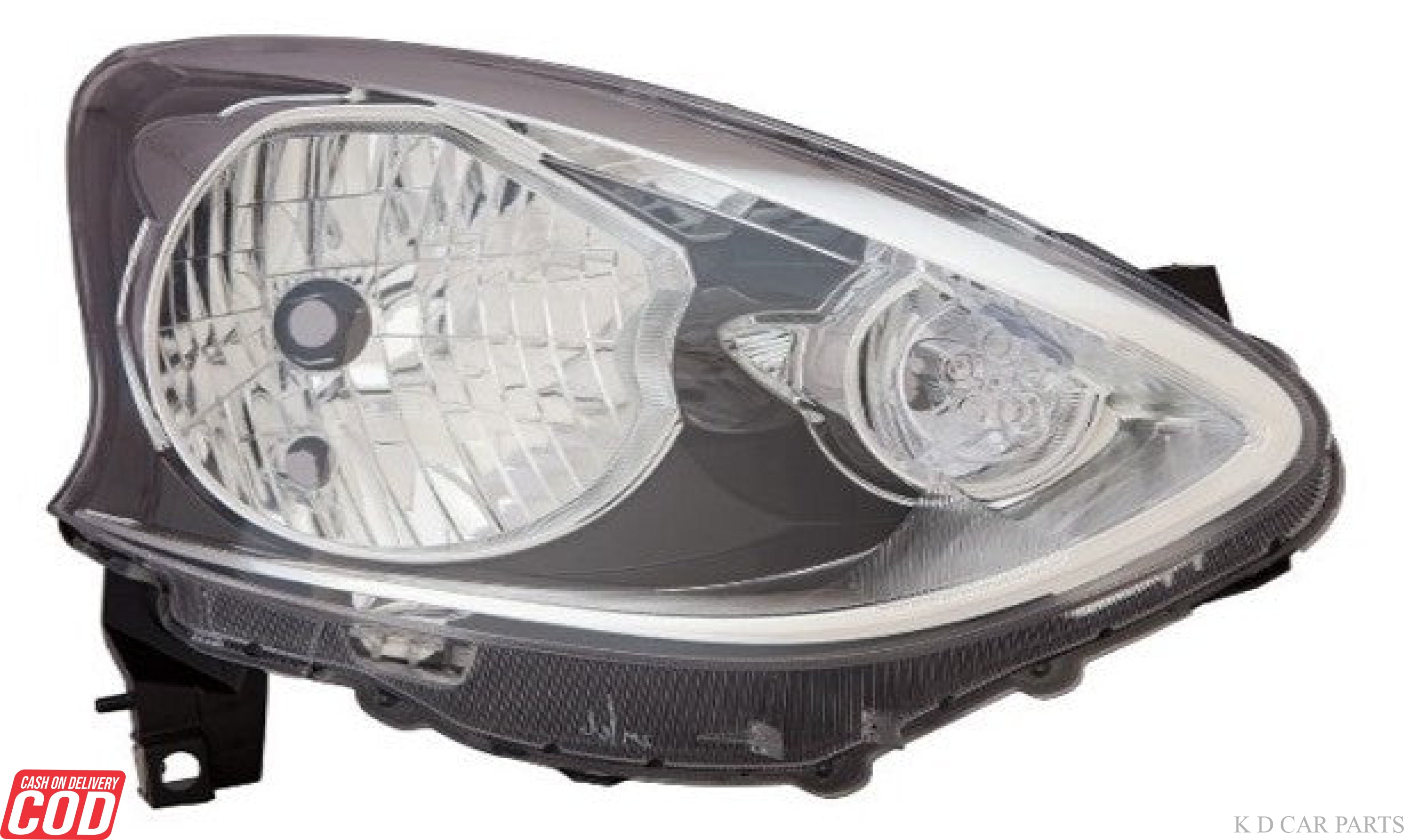 Nissan Micra T-2 headlight assembly, Micra T2 head lamp, Nissan Micra front light unit, Micra headlight replacement, Nissan Micra automotive lighting