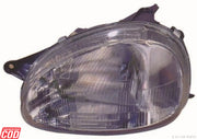 Corsa halogen/LED headlight, Corsa spare parts lighting, headlamp unit, front headlight replacement.