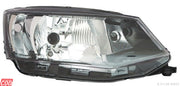 Skoda Rapid headlamp replacement, Rapid T2 halogen headlight, automotive headlight assembly, Rapid spare parts lighting, car headlight unit H4, Skoda Rapid lighting components