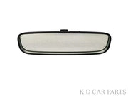 A black rear view mirror for vehicles such as Etios, Liva, and Cross with a visible mounting frame.