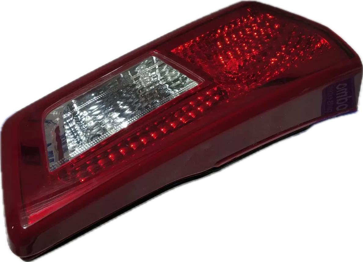 Red tail light assembly for Toyota Innova CRYSTA 2016-Present with a clear lens and a red-colored housing.