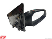 Car side mirror on a white background