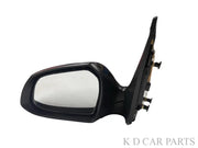 Car side mirror on a white background