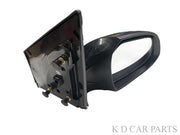 Car side mirror on a white background