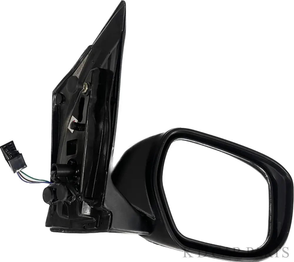 A black K D brand motorized side mirror for a Honda City 2009-2013 without an indicator.