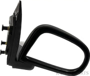 A black K D brand door mirror for a Hyundai Eon LX, showing a side mirror attached to a door mount.