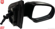Adjustable door mirror for Hyundai I20 2008-2014, black in color, with mounting points visible.