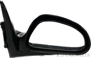 A black K D brand door mirror for a Maruti Zen vehicle.